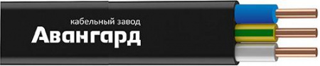 Кабель ВВГ-Пнг(А)-LS 3х2.5 ОК (N PE) 0.66кВ (бухта) (м) Авангард УТ0006074