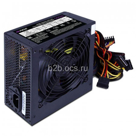 Блок питания HPP-500 PSU HPP-500 (ATX 2.31 500Вт Active PFC120мм fan Black) BOX HIPER 1000535171