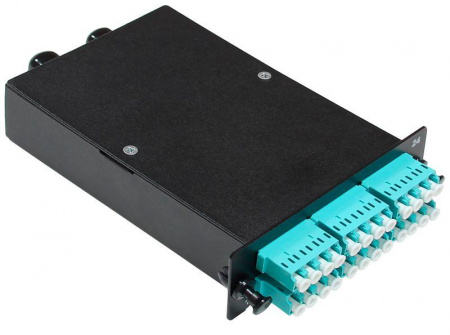 Кассета для кросса ST OS2 MPO Male 6хLC-Quad (24 ОВ) ITK FCPS-0902-MPOM-024LCQ