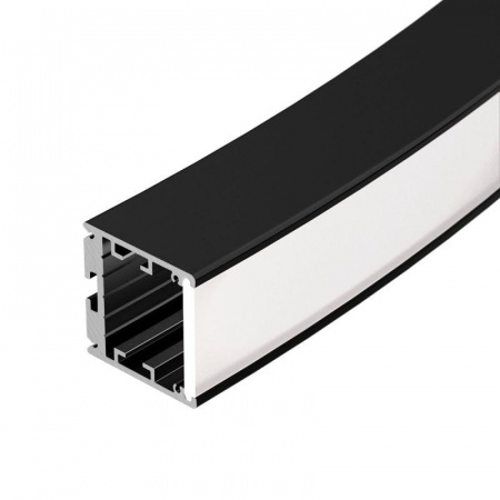 Профиль SL-ARC-3535-D1500-W90 BLACK (1180мм дуга 1 из 4) алюминий Arlight 026599