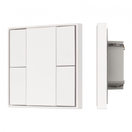 Панель кнопочная KNX-301-22-4-SH-IN White (BUS Frame) (IP20 пластик) INTELLIGENT ARLIGHT 037722