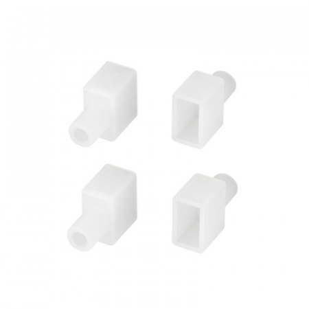 Заглушка WPH-FLEX-0613-SIDE WHITE с отверстием силикон Arlight 040810