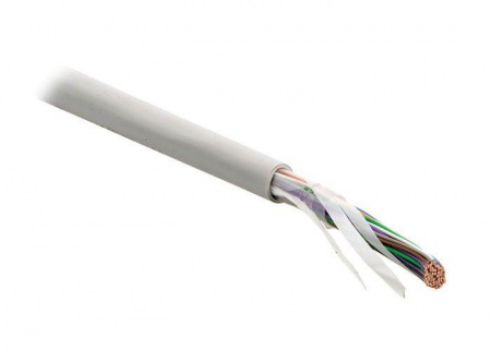 Кабель UUTP25-C3-S24-IN-LSZH-GY (UTP25-C3-SOLID-INDOOR-LSZH) витая пара U/UTP неэкранир. кат.3 25 пар (24 AWG) ож (solid) LSZH нг(C)-HF (-20град.C - +60град.C) сер. Hyperline 46727
