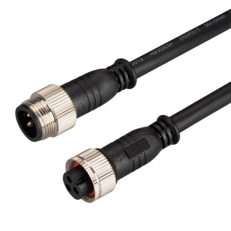 Коннектор питания ARL-LINE-3pin-1000-CON-MF (230В) (IP67 пластик) Arlight 038887