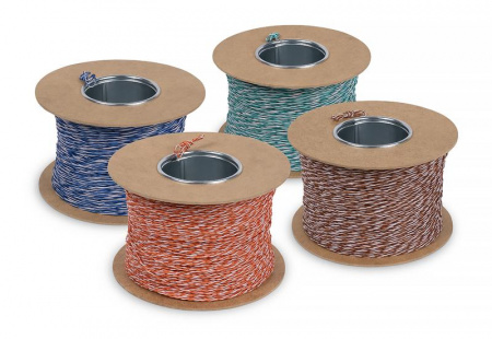 Кабель витая пара U/UTP кат.5e 1х2х24AWG solid UTP-1P-Cat.5e-SOLID-CROSS-500 без общей внеш. оболочки (уп.500м) Cabeus 8430c