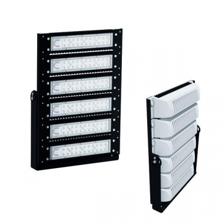 Светильник светодиодный LAD LED R500-6-120-6-400L 400Вт 5000К IP67 57666лм 100-305В КСС типа "Д" крепление на лире бел. LADesign LADLED6LS6400L