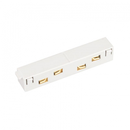 Коннектор прямой MAG-ORIENT-CON-I-POWER (WH) (IP20 пластик) Arlight 035805