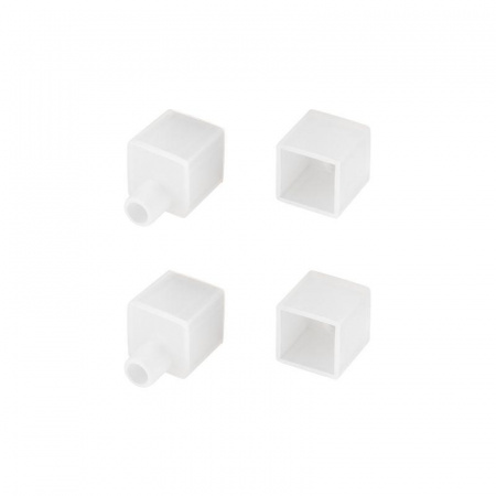 Заглушка WPH-FLEX-1212-TOP WHITE с отверстием пластик Arlight 040859
