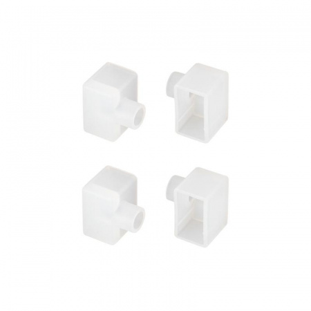 Заглушка WPH-FLEX-1018-SIDE WHITE с отверстием пластик Arlight 040856