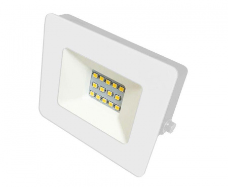 Прожектор LFL-1001 C01 (LED SMD 10Вт 230В 6500К) бел. Ultraflash 14127