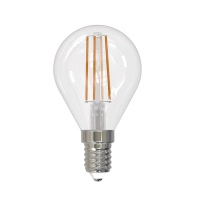 Лампа светодиодная LED-G45-9W/4000K/E14 /CL/DIM GLA01TR Air 9Вт 4000К нейтр. бел. диммир. (упак. картон) Uniel UL-00005192