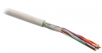Кабель витая пара UUTP10-C3-S26-IN-PVC-GY UTP10-C3-SOL-26AWG-IN-PVC-GY U/UTP кат.3 10 пар (26 AWG) ож (solid) PVC -20 - +60град.C сер. (м) Hyperline 36544