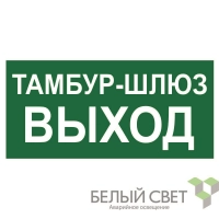 Знак безопасности BL-3015B.E42 Белый свет a21245