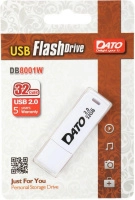 Флеш-диск Dato 32Гбайт DB8001 DB8001W-32G USB2.0 бел. DATO 1119541
