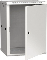 Шкаф 19 дюйм LINEA W 18U 600х450мм настен. метал. дверь RAL7035 ITK LWR3-18U64-MF