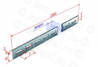 Полоса К 202 (20х2000) УТ1.5 (S=2.0мм) КЭМЗ 465 200026 14