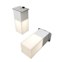 Светильник светодиодный RVE-LBX-LUMO60-PLAZA5010-2-GR квадрат грильято 2шт 40х40х100мм 6Вт встраиваемый 4000К бел. RVElektro RVE00003285