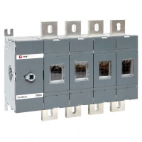 Рубильник 4п 1000А без рукоятки управления TwinBlock EKF tb-s-1000-4p