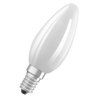 Лампа светодиодная филаментная PARATHOM DIM CL B GL FR 60 dim 5.5W/827 5.5Вт 2700К тепл. бел. E14 806лм B угол пучка 300град. 220-240В диммир. (замена 60Вт) матов. стекло OSRAM 4058075590717