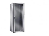 Шкаф сетевой ТЕ8000 800х2000х800 42U обзор. дверь с бок. стенками IP20 RAL7035 Rittal 7888530