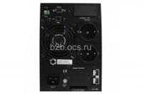 Источник бесперебойного питания Online 3000 LCD двойного преобразования 3000В.А 2700Вт 2 евророзетки с резервным питанием USB RS232 слот SNMP разъем EPO внешний блок батарей (в комплект не входит) POWERMAN 1000425501