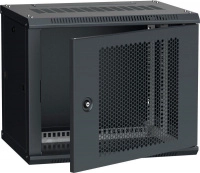 Шкаф LINEA W 9U 600х450мм перфорированная дверь RAL9005 ITK LWR5-09U64-PF