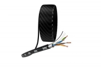 Кабель витая пара F/UTP 4х2х24 AWG Cat5e CU PE+ТРОС OUTDOOR (уп.305м) ЭРА Б0044690