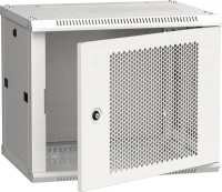 Шкаф LINEA W 9U 600х450мм перфорированная дверь RAL7035 ITK LWR3-09U64-PF