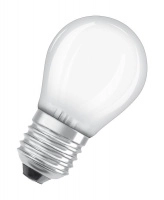 Лампа светодиодная филаментная LED SUPERSTAR+ CL P GL FR 40 dim 3.4W/940 3.4Вт 4000К нейтр. бел. E27 470лм P угол пучка 320град. 220-240В диммир. (замена 40Вт) матов. стекло OSRAM 4058075603134