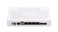 Маршрутизатор сервисный 4х Ethernet 10/100/1000 Base-T 2х 1000Base-X (SFP) 1х RS-232 (RJ-45) 2х USB2.0 05 GB RAM 220В AC ELTEX ESR-10