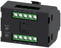 Модуль электронный IO-Link для переключателя с ID-ключом контроллер и RFID-аутентификация функции переключения рабочее напряжение 24В DC винтовой зажим для крепления на переднюю панель черн. Siemens 3SU14001GE101AA0