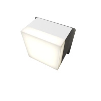 Светильник светодиодный RVE-LBX-LUMO20-PLAZA10015-1-GR квадрат грильято 1шт 85х85х60мм 9Вт встраиваемый 4000К бел. RVElektro RVE00003257