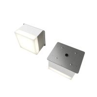 Светильник светодиодный RVE-LBX-LUMO20-PLAZA10015-2-GR квадрат грильято 2шт 85х85х60мм 16Вт встраиваемый 4000К бел. RVElektro RVE00003258