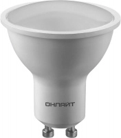 Лампа светодиодная 61 895 OLL-PAR16-7-230-4K-GU10 7Вт 4000К нейтр. бел. GU10 525лм ОНЛАЙТ 61895