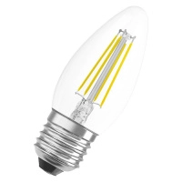 Лампа светодиодная филаментная PARATHOM CL B FIL 40 non-dim 4W/827 4Вт 2700К тепл. бел. E27 470лм B угол пучка 300град. 220-240В (замена 40Вт) прозр. стекло OSRAM 4058075591479