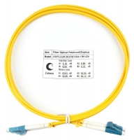 Шнур оптический FOP(d)-9-LC-LC-1.5m duplex LC-LC 9/125см 1.5м LSZH Cabeus 7514c