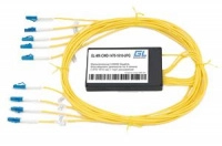 Мультиплексор CWDM блок верхнего диапазона на 4 канала 1470-1610 нмLC/UPC+COM порт SC/UPC+порт расширения SC/UPC пластик GL-CWDM-MUX-4-R1470/T1610 GIGALINK GL-MX-CWD-1470-1610-UPG