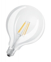 Лампа светодиодная филаментная SuperSTAR Deco 7Вт (замена 60Вт) прозр. 2200-2700К тепл. бел. E27 806лм угол пучка 300град. 220-240В диммир. OSRAM 4058075808942