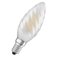 Лампа светодиодная филаментная LSSPCLBW40D 3.4W/940 230VGLFR 3.4Вт 4000К нейтр. бел. E14 470лм BW угол пучка 300град. 220-240В диммир. (замена 40Вт) матов. стекло OSRAM 4058075602892