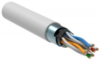 Кабель связи витая пара F/UTP кат.6 4х2х23AWG solid LSZH (305м) бел. (м) ITK LC1-C604-328