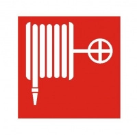 Пиктограмма "Пожарный кран" ППБ 0001 105х105 СТ 2502001110
