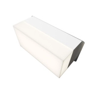 Светильник светодиодный RVE-LBX-LUMO40-PLAZA10020010-1-GR прямоугольник грильято 1шт 90х190х80мм 12Вт встраиваемый 4000К бел. RVElektro RVE00003279
