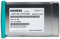 Карта памяти SIMATIC S7 для S7-400 длинное исполнение RAM 1Мбайт Siemens 6ES79521AK000AA0