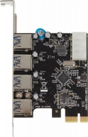 Контроллер PCI-E VIA VL805 4xUSB3.0 Bulk ASIA PCIE 4P USB3.0 776561