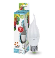 Лампа светодиодная LED-Свеча на ветру-standard 5Вт свеча на ветру 4000К нейтр. бел. E27 450лм 160-260В ASD 4690612004549