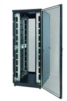 Шкаф Racknet S3000 47U 800х1000 передняя дверь перф. 1-ств. задняя дверь перф. 2-ств. черн. Eurolan 60F-47-8A-34BL