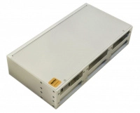 Бокс оптический FO-19R-2U-6хSLT-W140H42-48UN-GY универс. 19дюйм от 8 до 48 портов (SC duplex LC ST FC) (со спайс. пласт. без пигтейлов. и прох. адапт.) 2U сер. Hyperline 250431